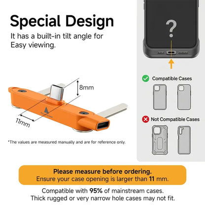 🔥⚡240W SuperCharge Detachable 2-in-1 Charging Cable