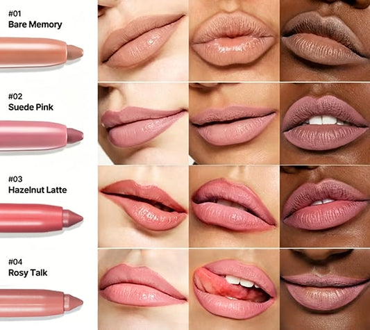 🔥🔥Hot Sale🎁Easy Glide Lip Liner — Creamy, Blendable Color with Smooth Application