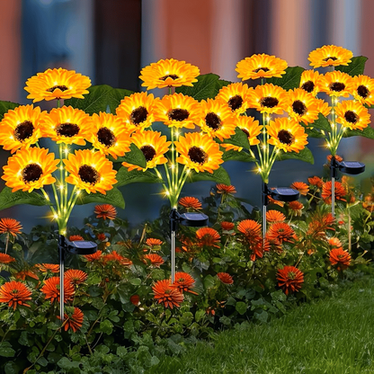 🌞Solar LED Sunflower Garden Lights