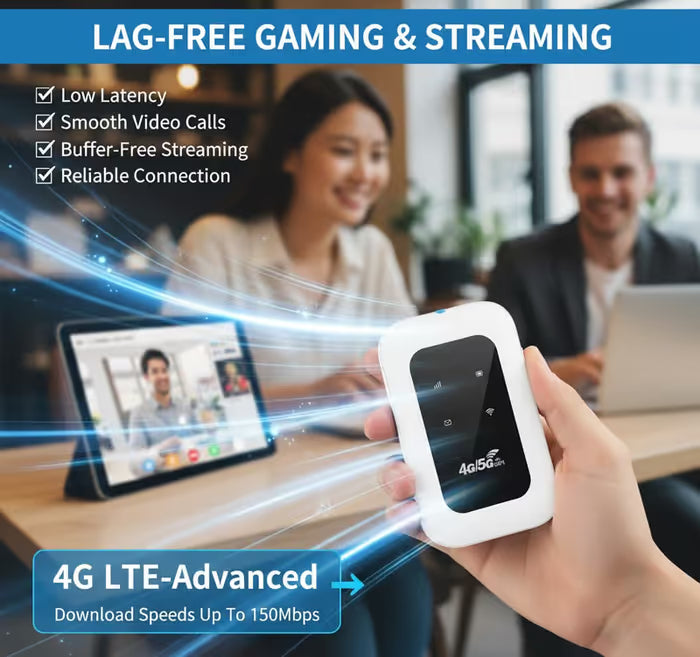 🔥 Plug & Play Portable WiFi Hotspot – Lifetime Access, Works Across All Networks