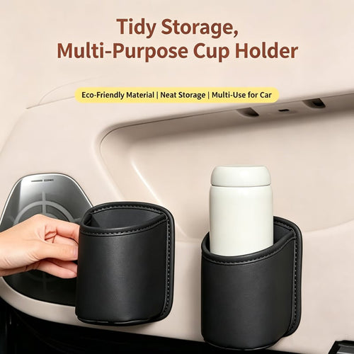 ✨Car Cup Holder Accessory, Multi-Purpose Drink & Water Bottle Storage Pouch