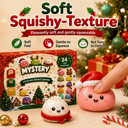 🎄 Christmas Advent Calendar – 24 Squishy Surprises