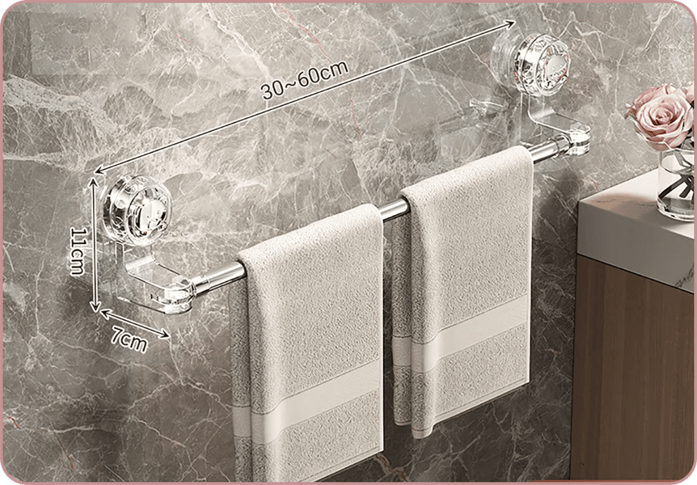 ✨✨Adjustable Suction Cup Towel Bar