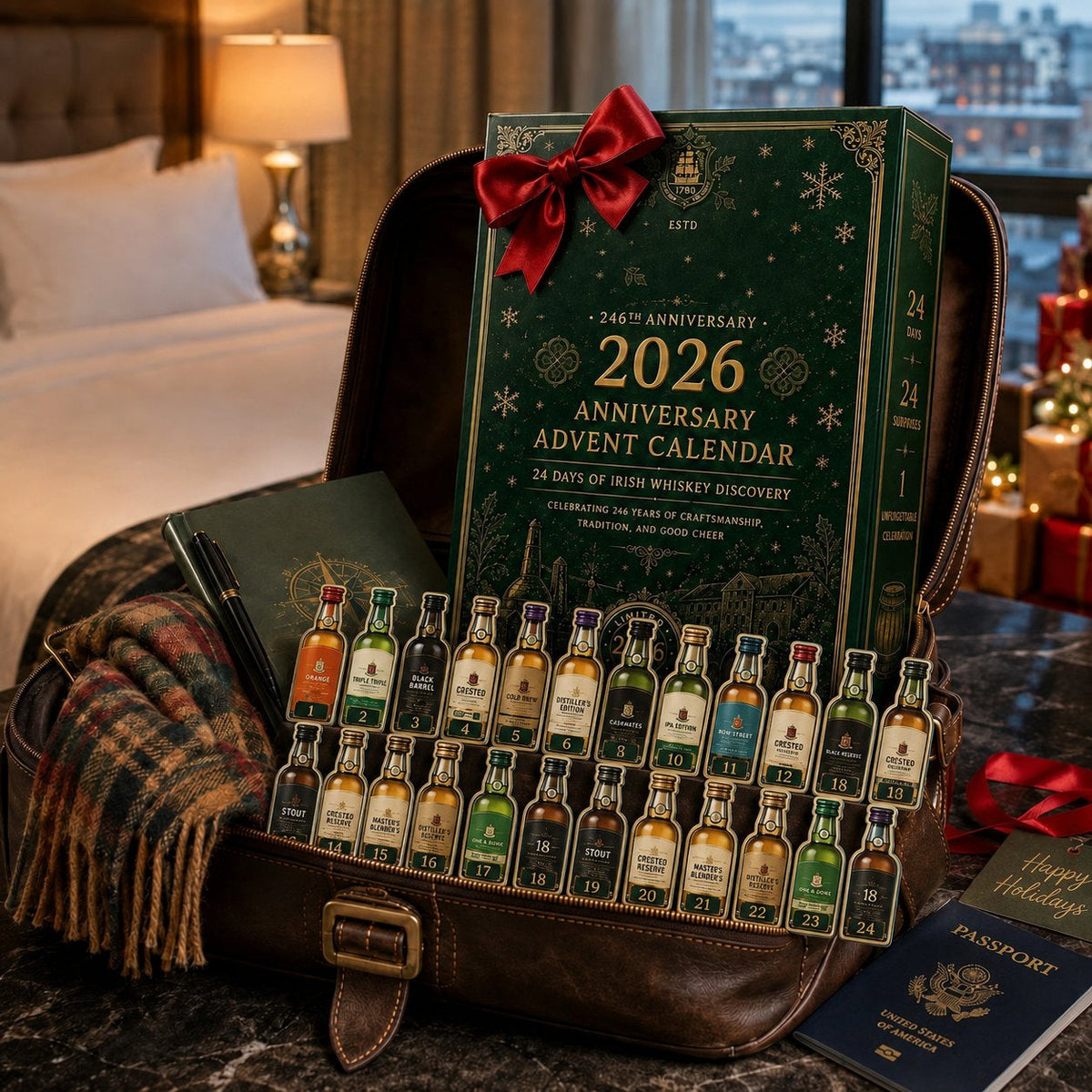 ❄️246th Anniversary 2026📅24D Advent Calendar 24 Days of Irish Whisky Discoveries
