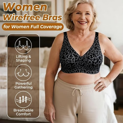 🏆🔥 Women Wirefree Bras 👍No More Sagging Breasts