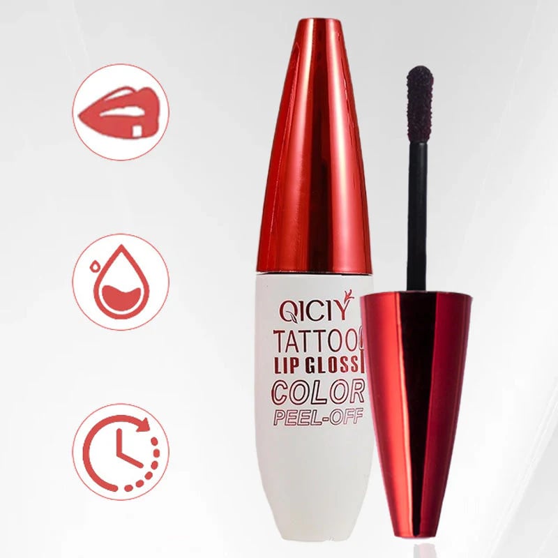 🔥🏆Removable, waterproof, long-lasting lip gloss