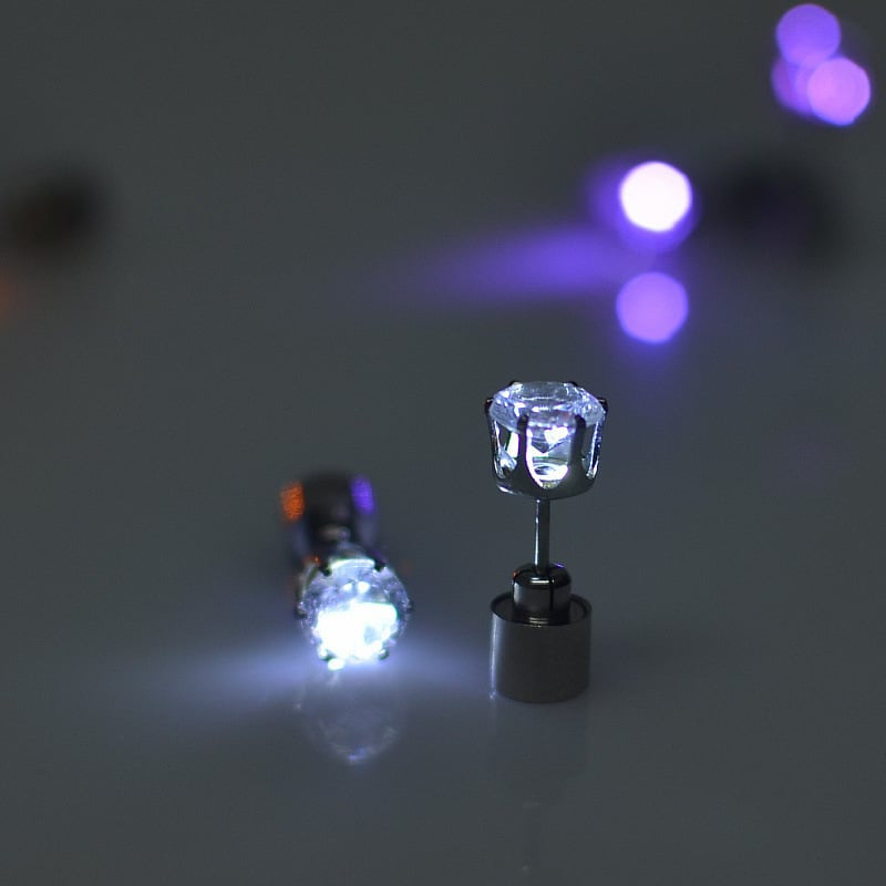 ✨LED Earrings, Light Up Stud Earrings