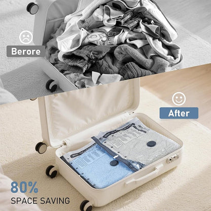 🎁Cordless Travel Vacuum Storage Compression Bag Set