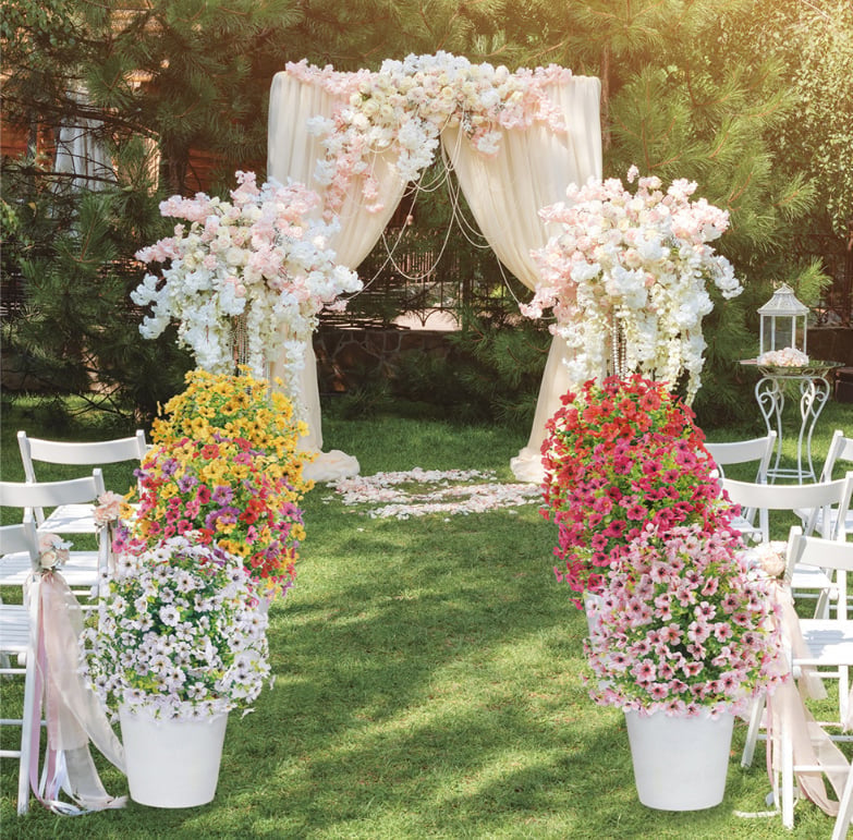 🔥Outdoor/Indoor UV Resistant Artificial Flower Decor ✅