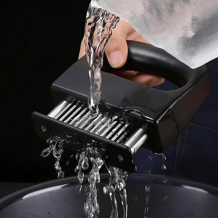 Professional Spring-Loaded Meat Tenderizer