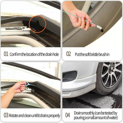 78-Inch Car Sunroof Drain Cleaning Tool