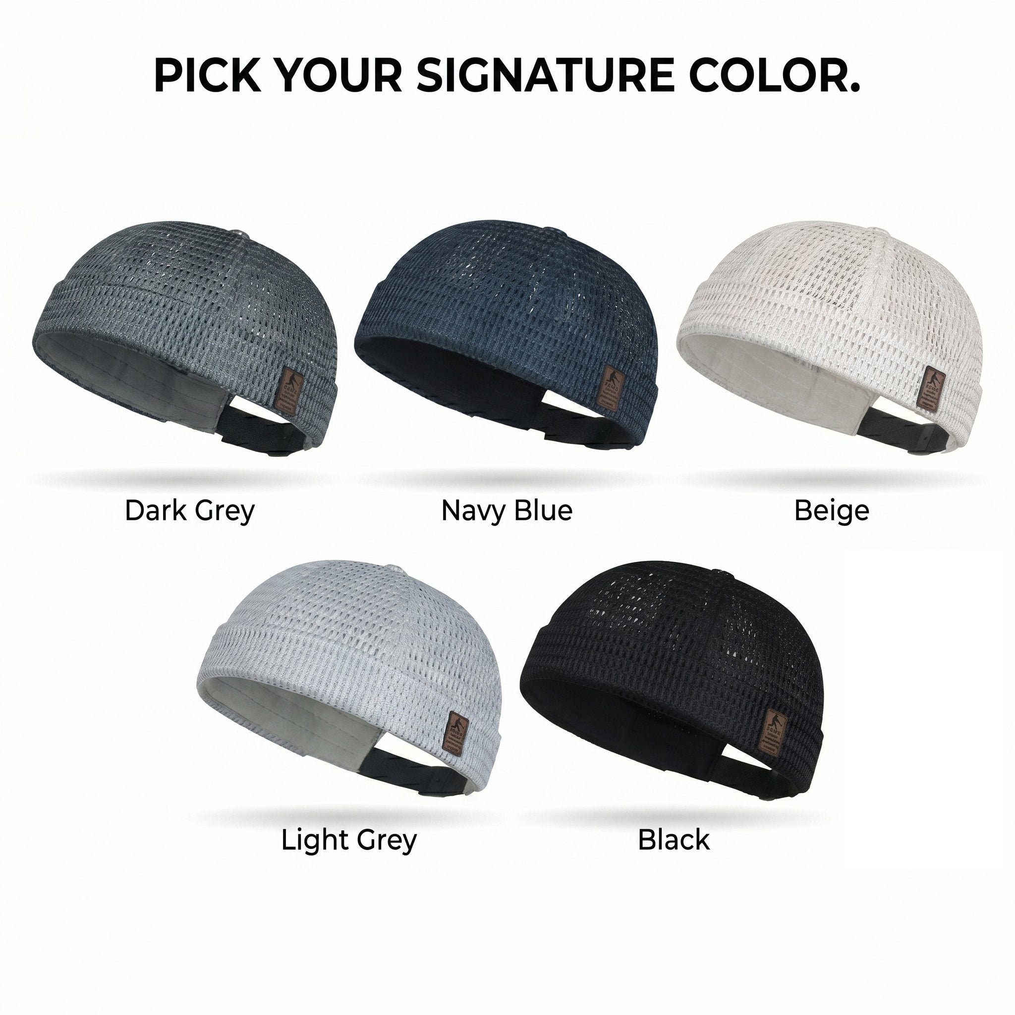 🧢 Everyday Mesh Cap – No Sweat, Just Comfort (Fits Most)