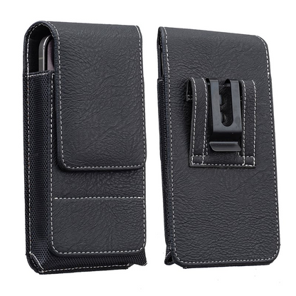 🔥📱Premium Men's PU Leather Cell Phone Holster Pouch💼