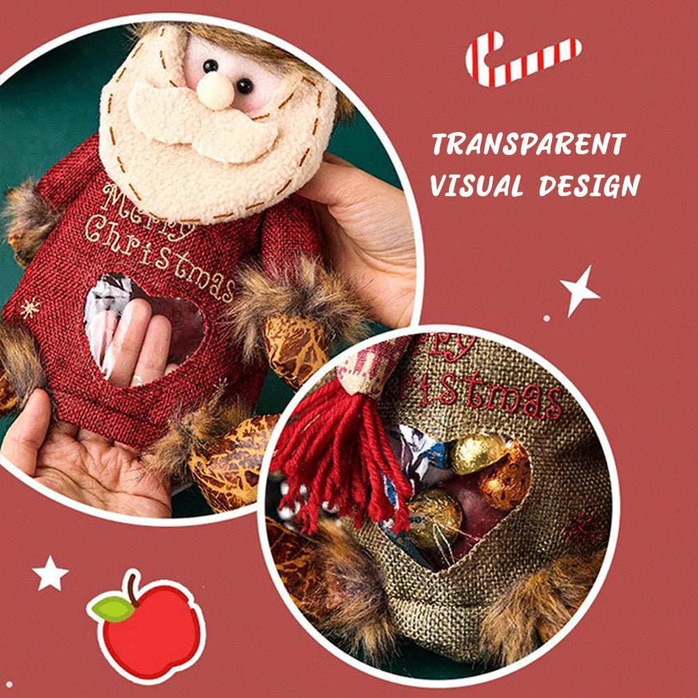🎉Christmas Gift Bags Zipper Design
