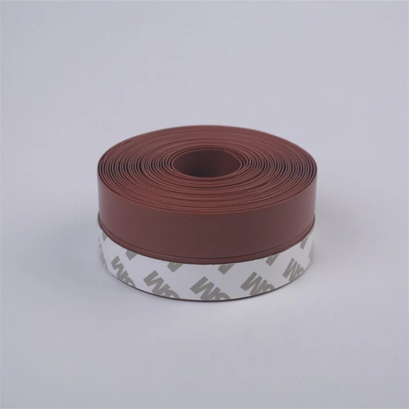 16.4Ft Door Weather Stripping | Adhesive Draft Stopper Seal Strip for Doors, Windows & Shower Doors