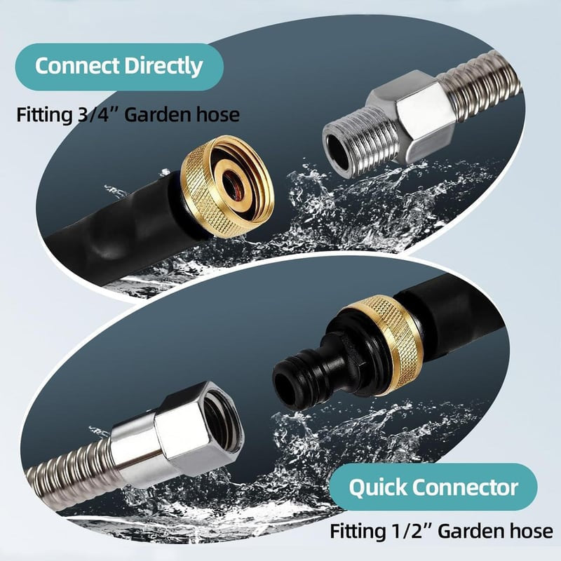 Jet Nozzle Power Washer for Garden Hose – Turn Your Hose Into a High-Pressure Cleaning Machine 🚿💪