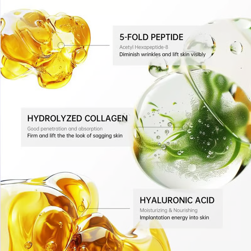 Roller Massage Neck Cream 🧴 Collagen & Hyaluronic Acid | Firms Neck, Reduces Wrinkles & Double Chin✨