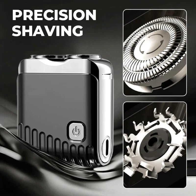 👍Mini Elektrorasierer für Herren|Perfektes Geschenk🎁 - Hol dir die perfekte Rasur! ✨