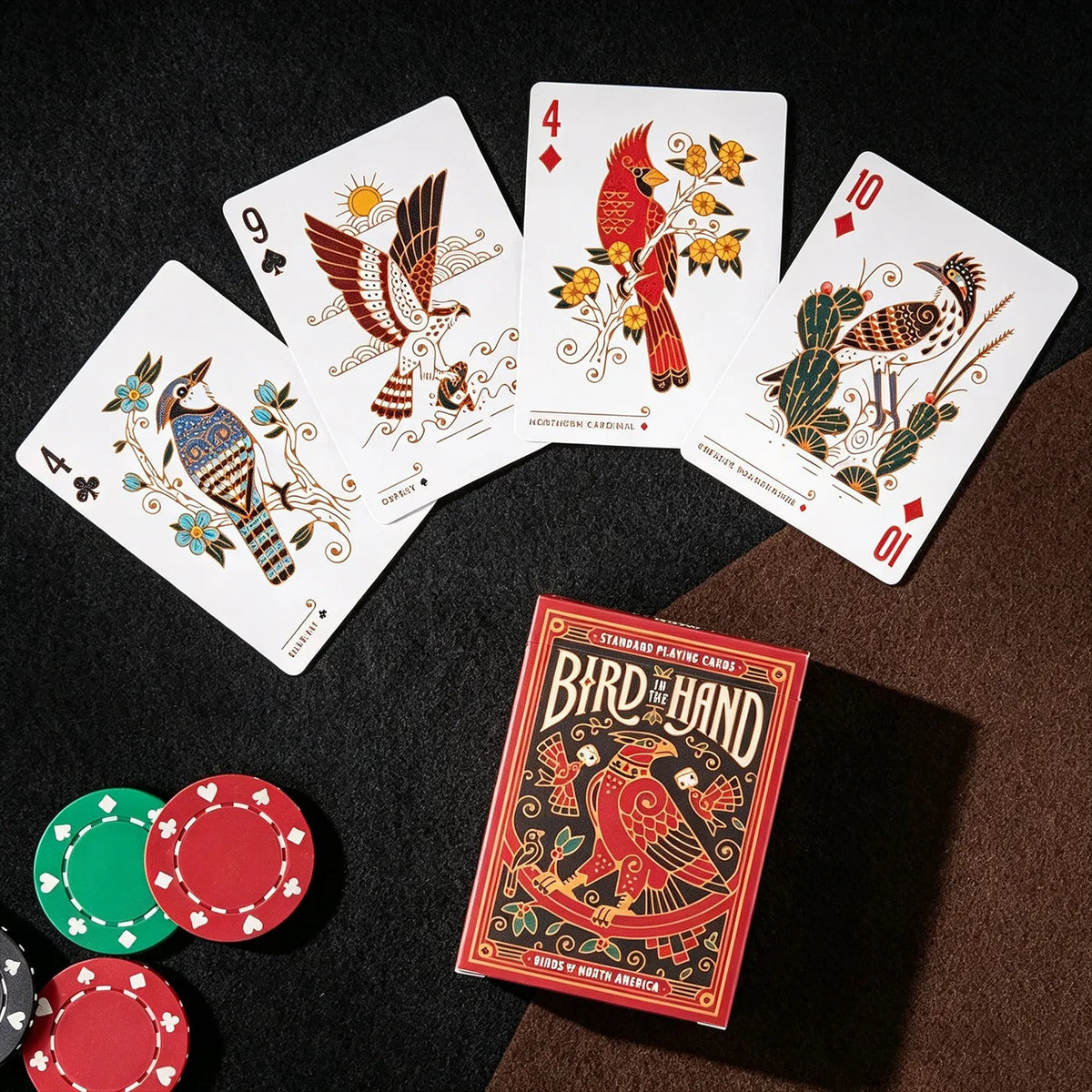 North American Birds Playing Cards