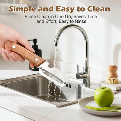 😍Multi-functional Peeler 4-in-1, Stainless Steel Peeler, Vegetable Cutter, Slicer, Bottle Opener, Kitchen Must-Have Tool, Portable and Sharp