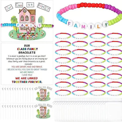 ✨🌈Pack of 25 Welcome BeadBracelets - StrengthenClassroom Friendship & SpreadWarm Kindness!
