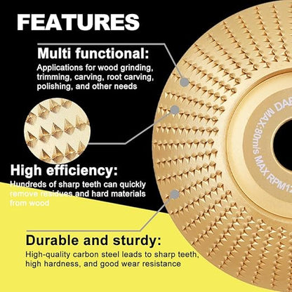 🔥🔨 Industrial grinding wheel made of high-carbon steel