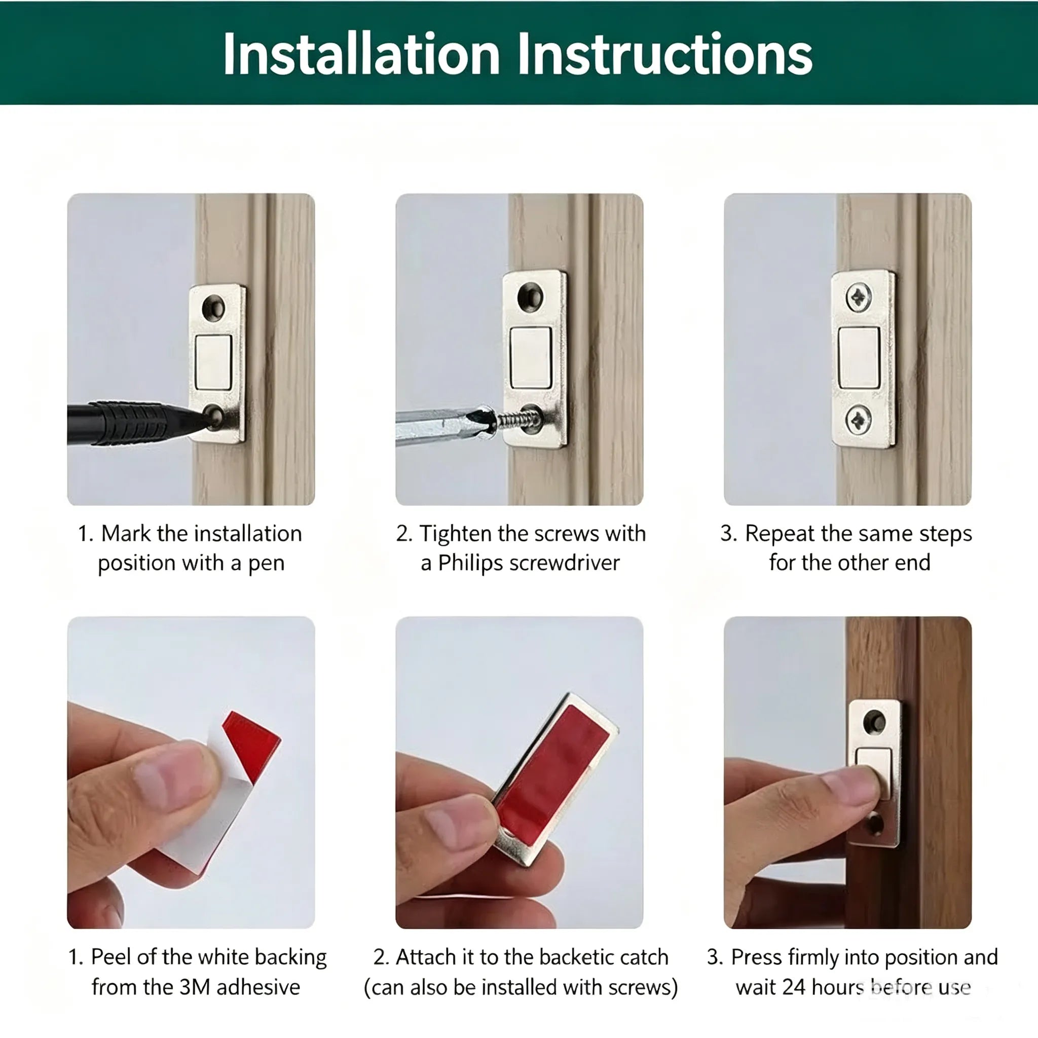 🧲 Magnetic Door Catch
