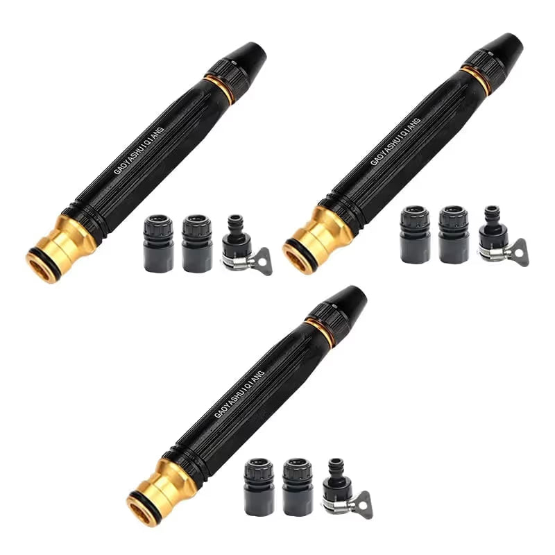 🔥High-Pressure Car Wash Water Gun Booster Nozzle Garden & Auto Dual Use Power