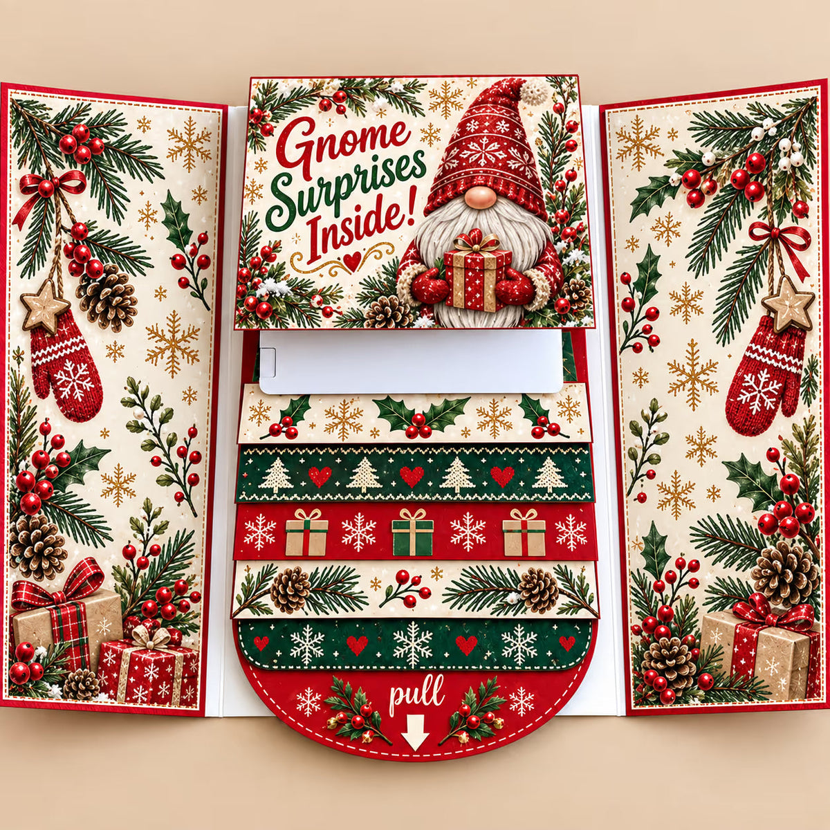 2026 New 🎅💳 Waterfall Christmas Gift Card Booklet ✨