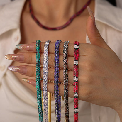 Serpent Statement Necklace – A Symbol of Mystery & Power