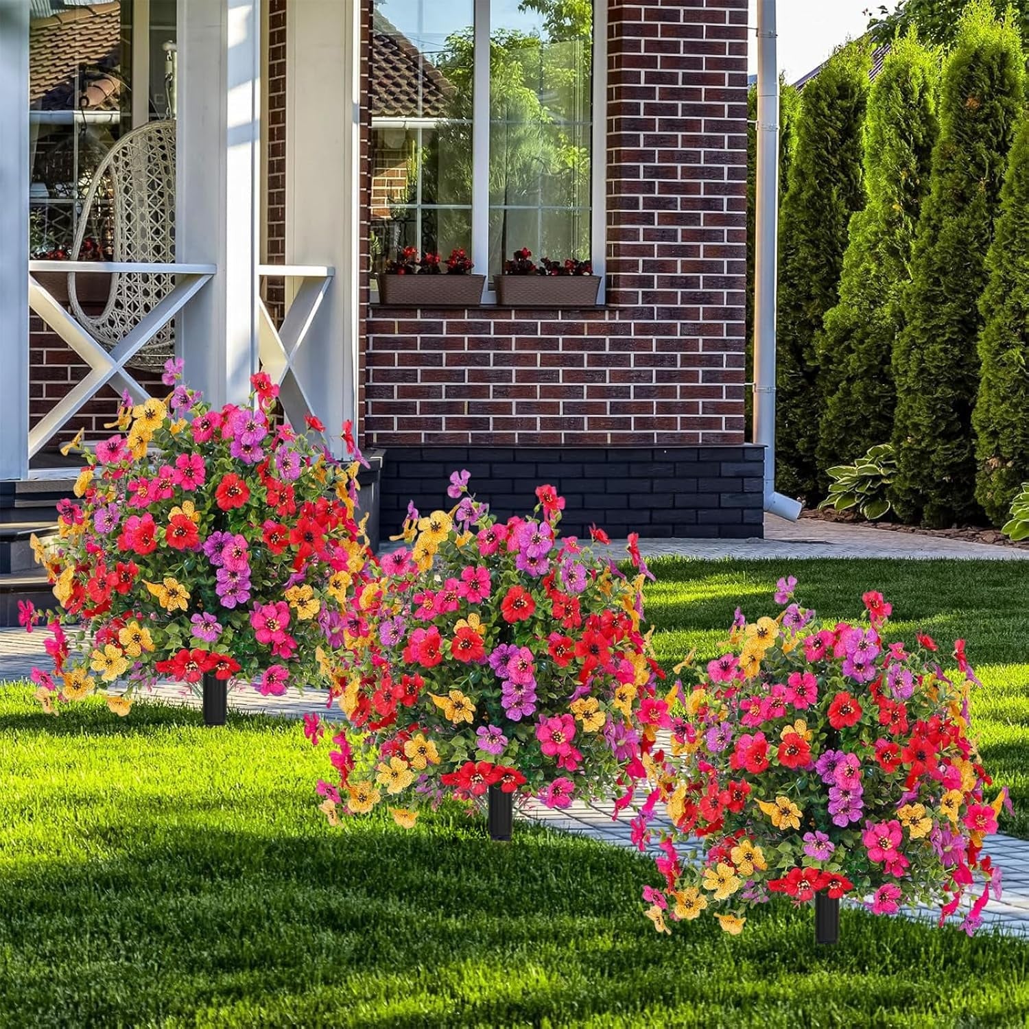 🔥Outdoor/Indoor UV Resistant Artificial Flower Decor ✅