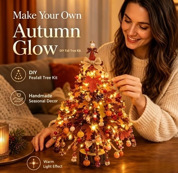 🎄✨ DIY Beaded Christmas Tree Kit – 🎅Create Your Own Sparkling Holiday Decoration