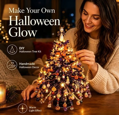 🎄✨ DIY Beaded Christmas Tree Kit – 🎅Create Your Own Sparkling Holiday Decoration