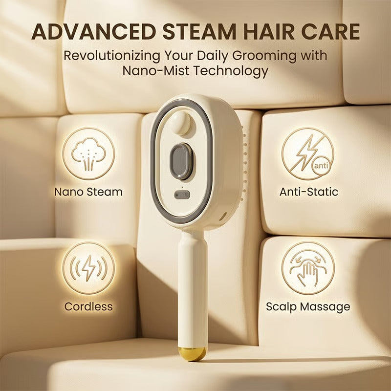 🔥DERNIER JOUR -49% - Peigne de massage électrique à coussin d'air et pulvérisation