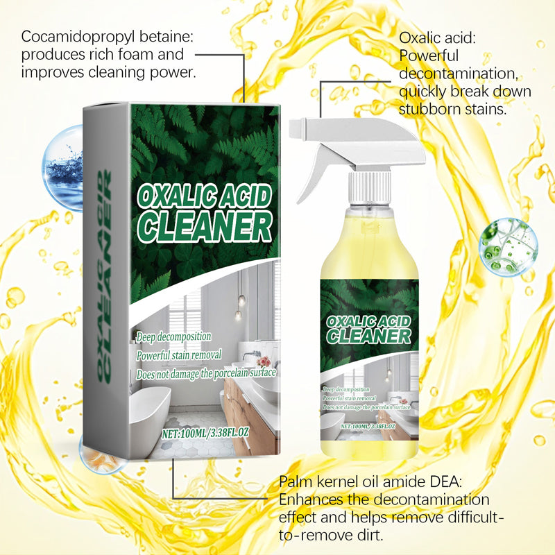 🥳2026 TOP-ANGEBOT🥳💞ÜBER 50.000 MAL VERKAUFT!💥🔬 【AUSVERKAUF!】Reinigungstechnologie auf molekularer Ebene! Oxalsäure Badreiniger löst Rost & Kalk 78% RABATT🚽✨