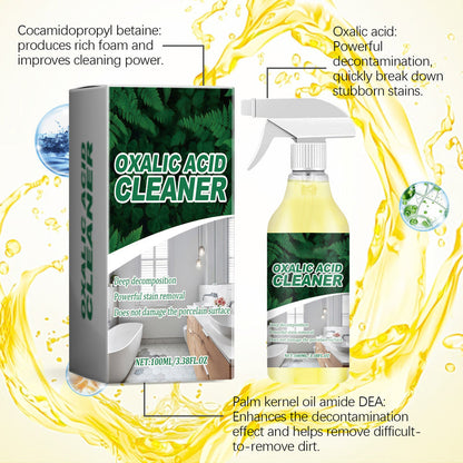 🥳2026 TOP-ANGEBOT🥳💞ÜBER 50.000 MAL VERKAUFT!💥🔬 【AUSVERKAUF!】Reinigungstechnologie auf molekularer Ebene! Oxalsäure Badreiniger löst Rost & Kalk 78% RABATT🚽✨