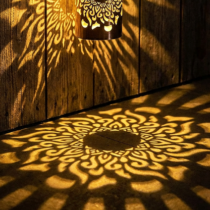 ⏰limited-time 50% OFF🌞Solar Mandala Light – Stunning Pattern Projection, 2-in-1 Floor & Wall Design