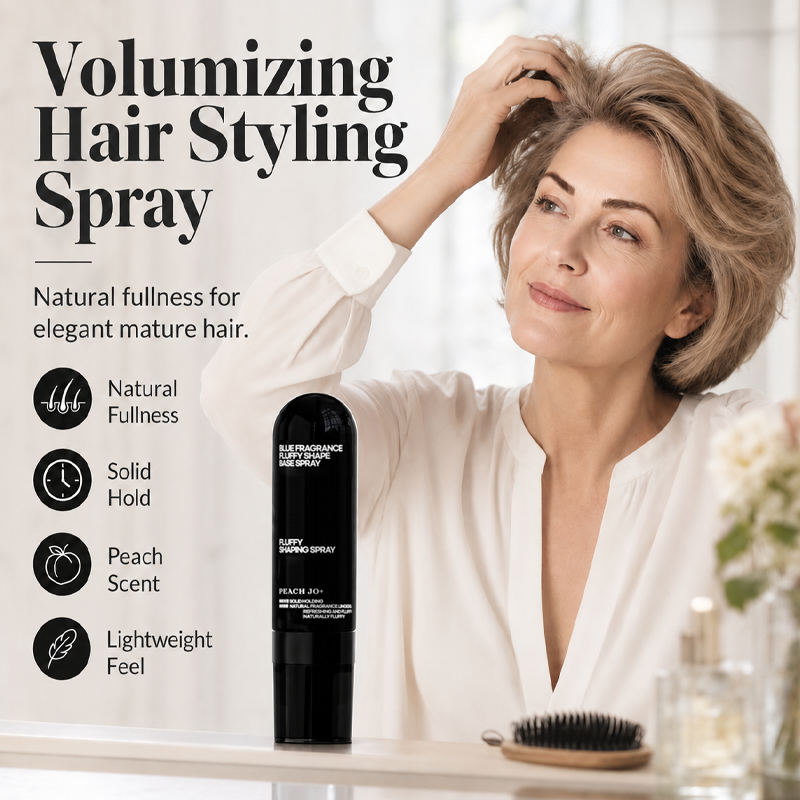 🔥 90ml Volumizing Spray – long-lasting volume with a peach scent