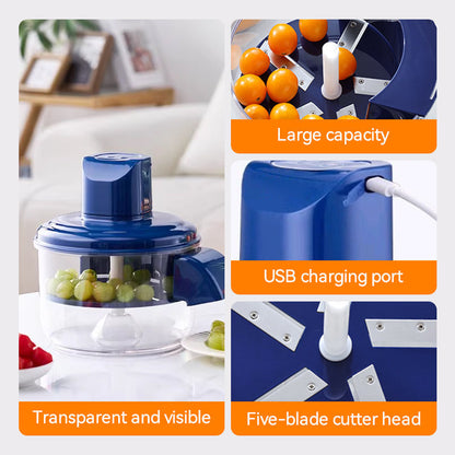 👍💇‍♀️Transparent Electric Fruit and Vegetable Peeler